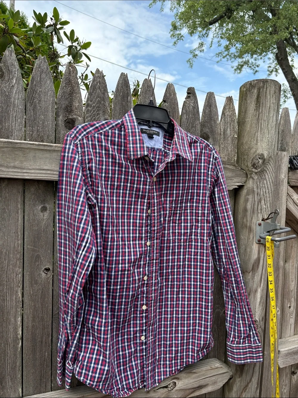 Banana Republic medium soft wash cotton shirt.